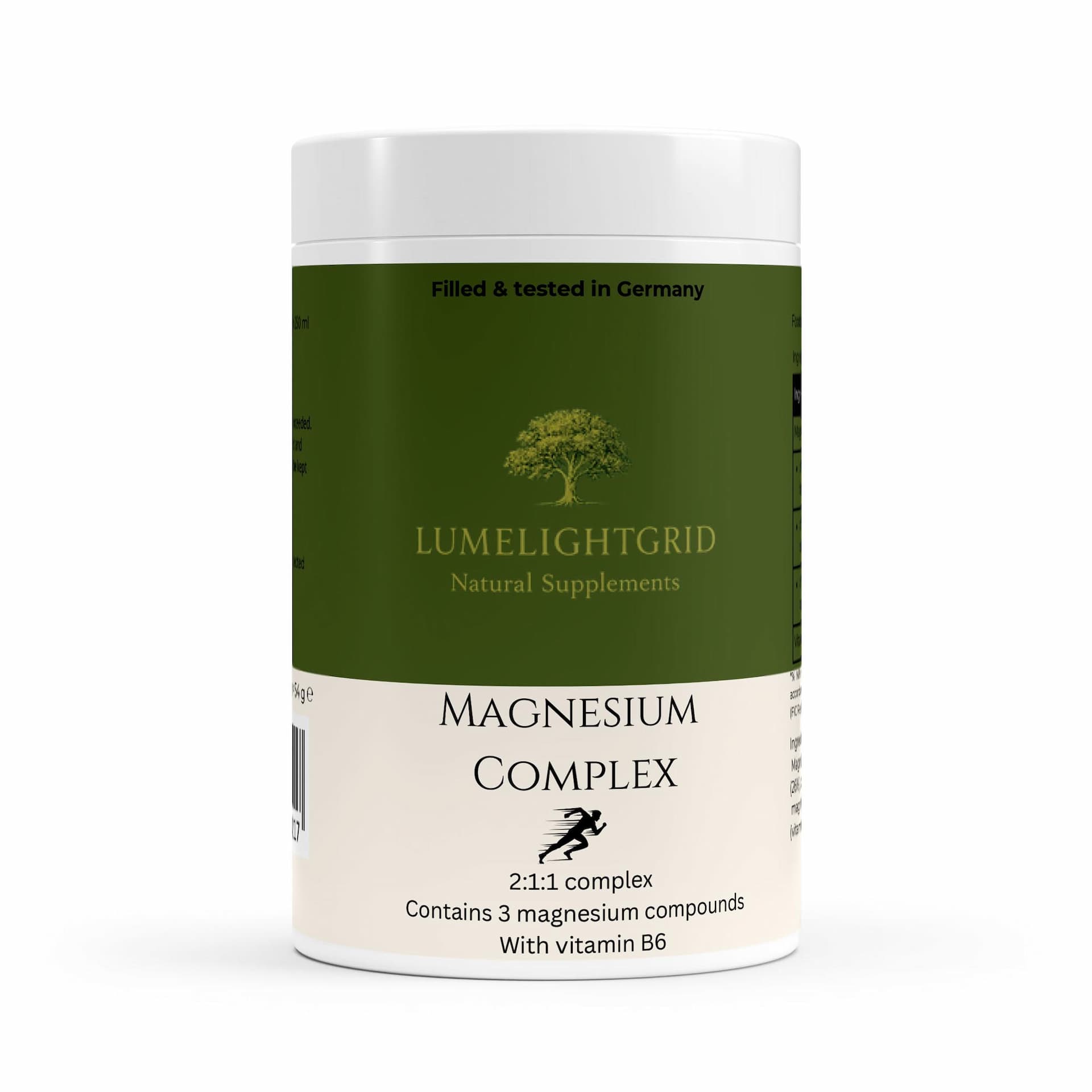 Magnesium Complex + Vitamin B6 – 90 Capsules
