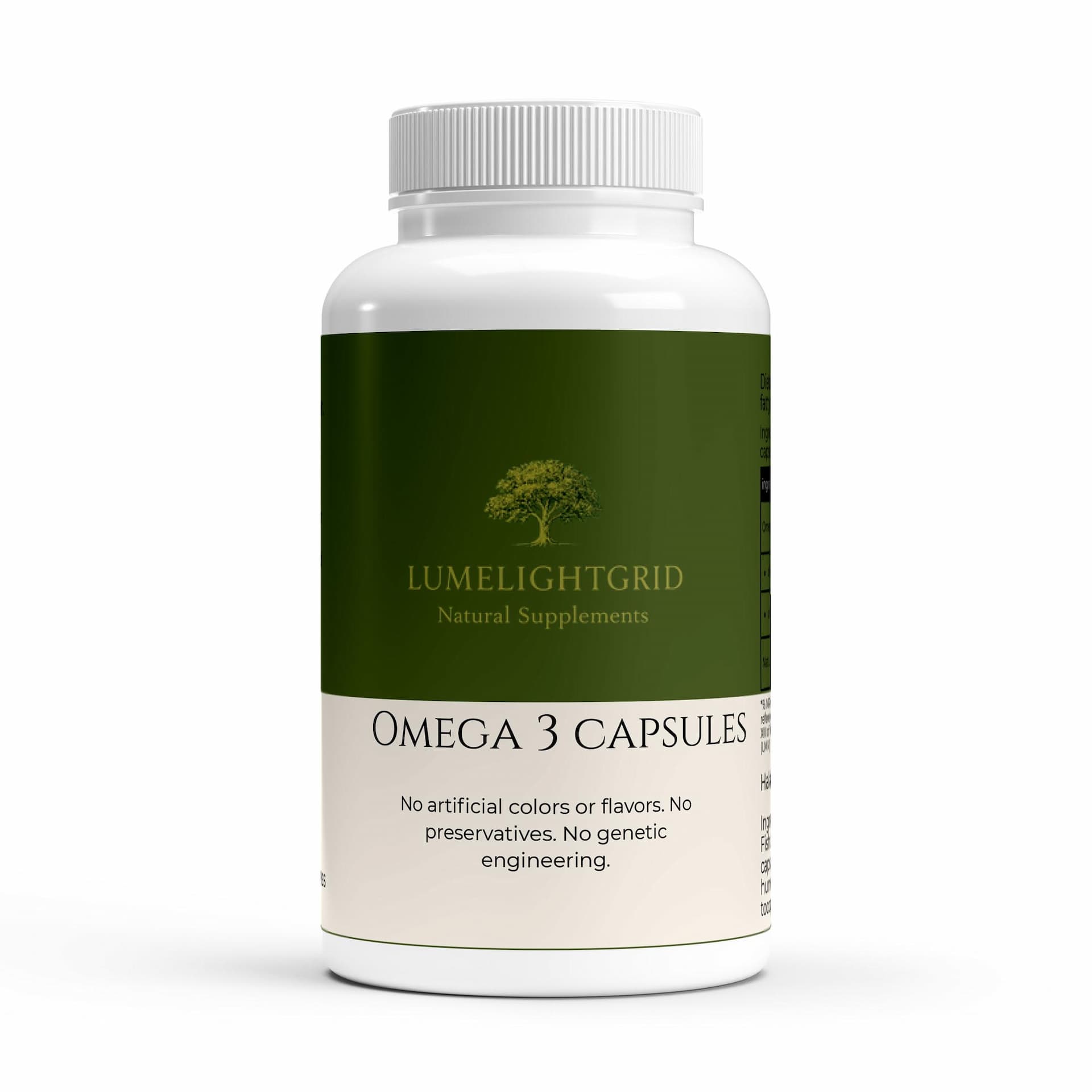 Omega 3 Triglyceride 18/12 (Halal Gelatin) – 120 Softgels