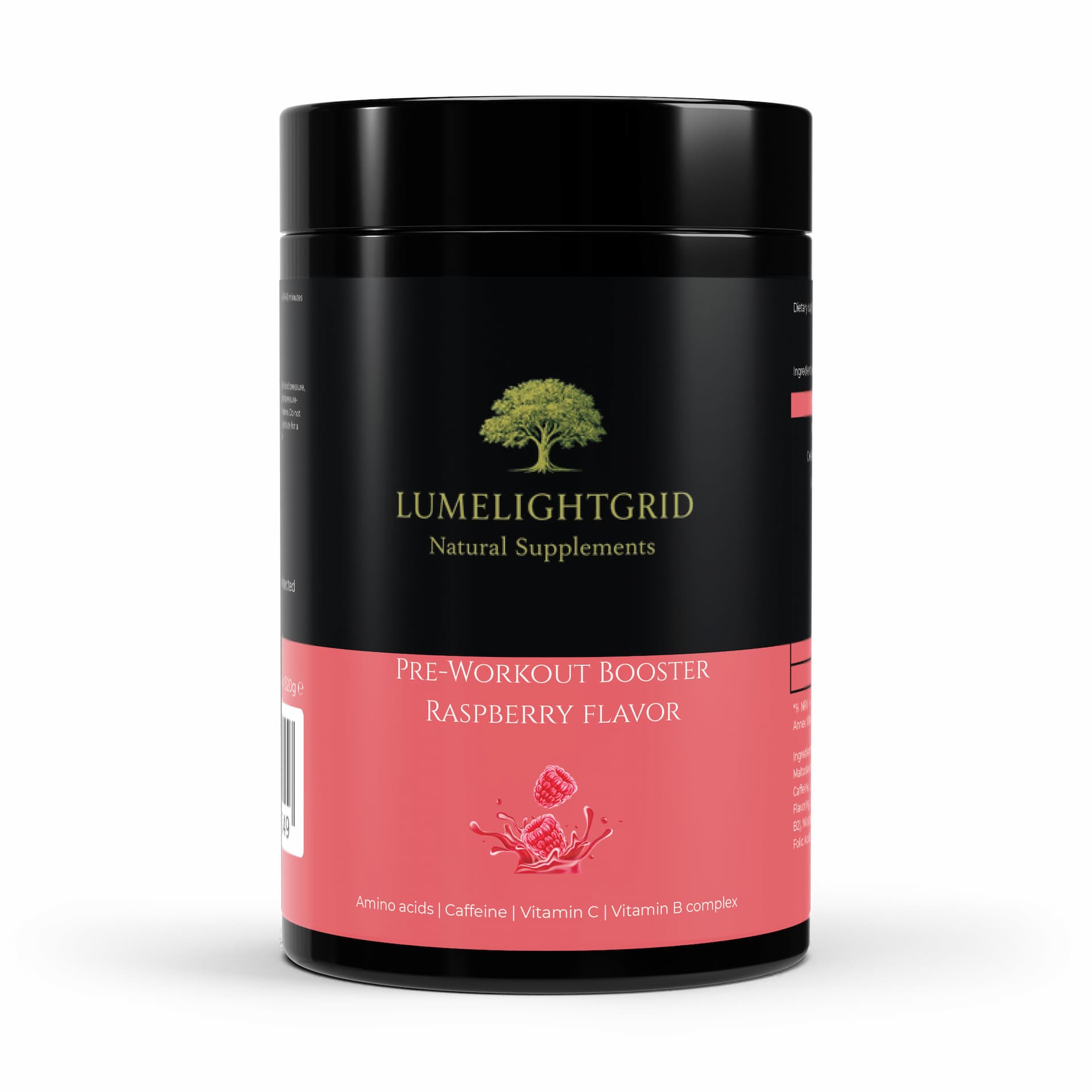 Pre-Workout Booster Raspberry - 520g