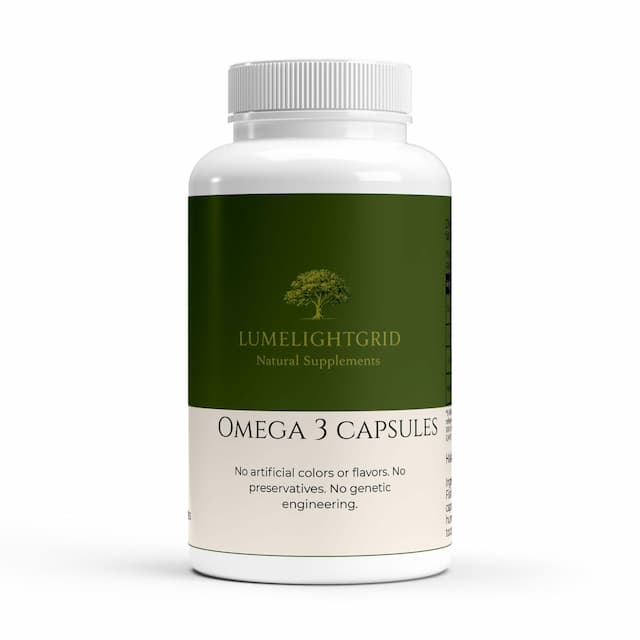 Omega 3 Triglyceride 18/12 (Halal Gelatin) – 120 Softgels