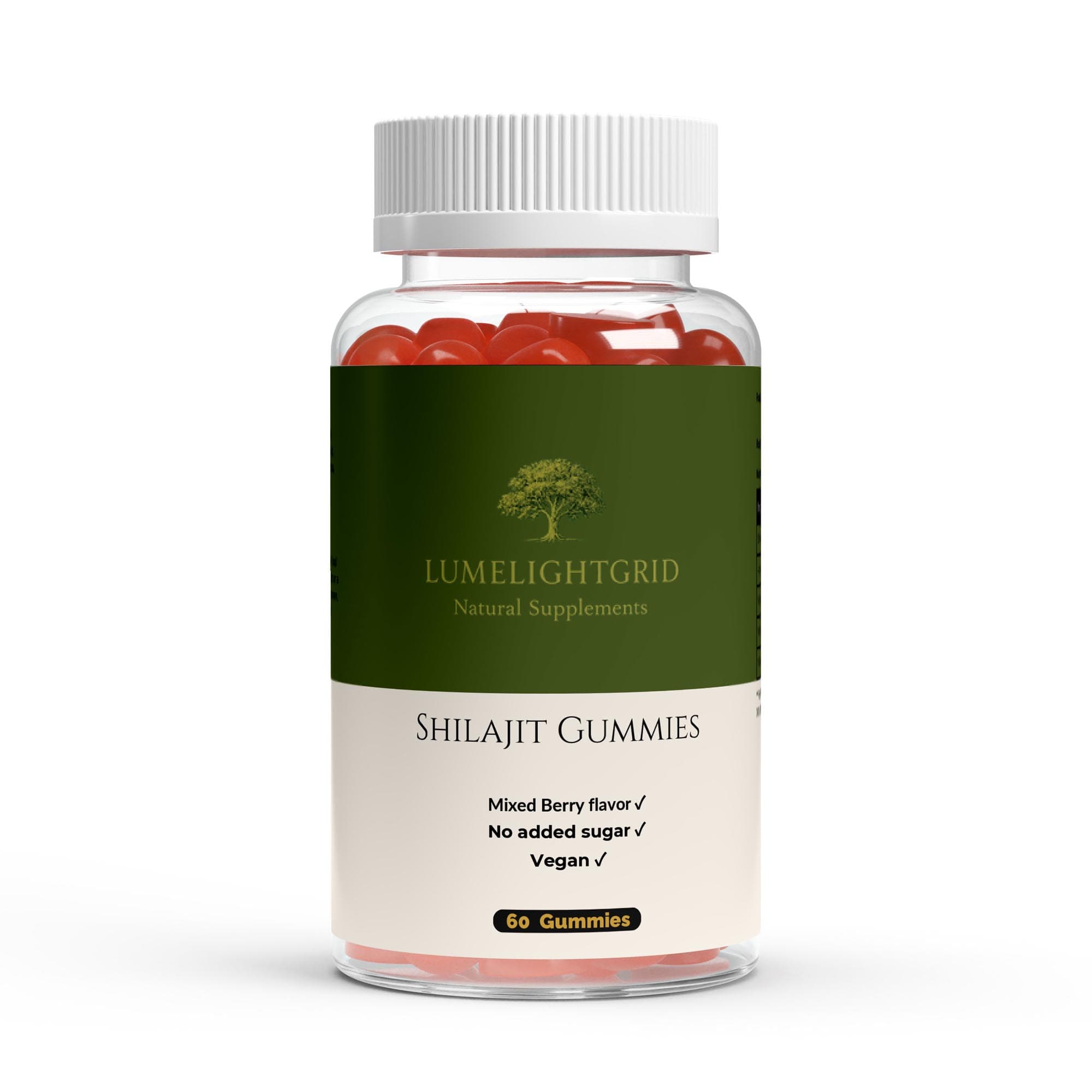 Premium Shilajit Gummies 1000 + Vitamin C,B6,B12 – 60 pcs